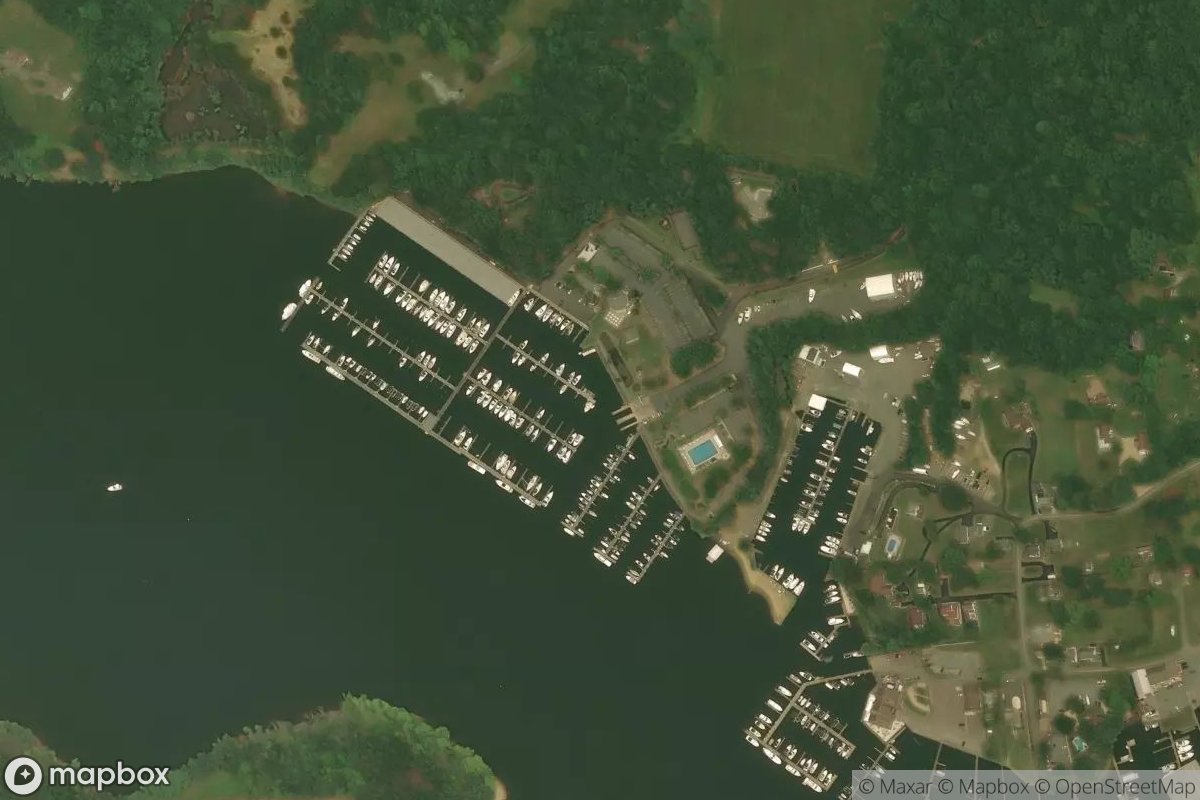 Satellite view of Skipjack Cove Yachting Resort