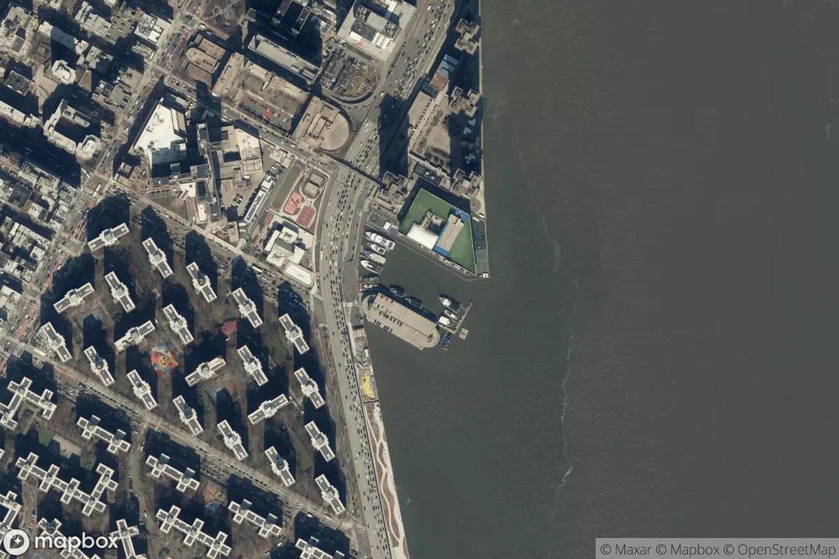 Satellite view of Skyport Marina