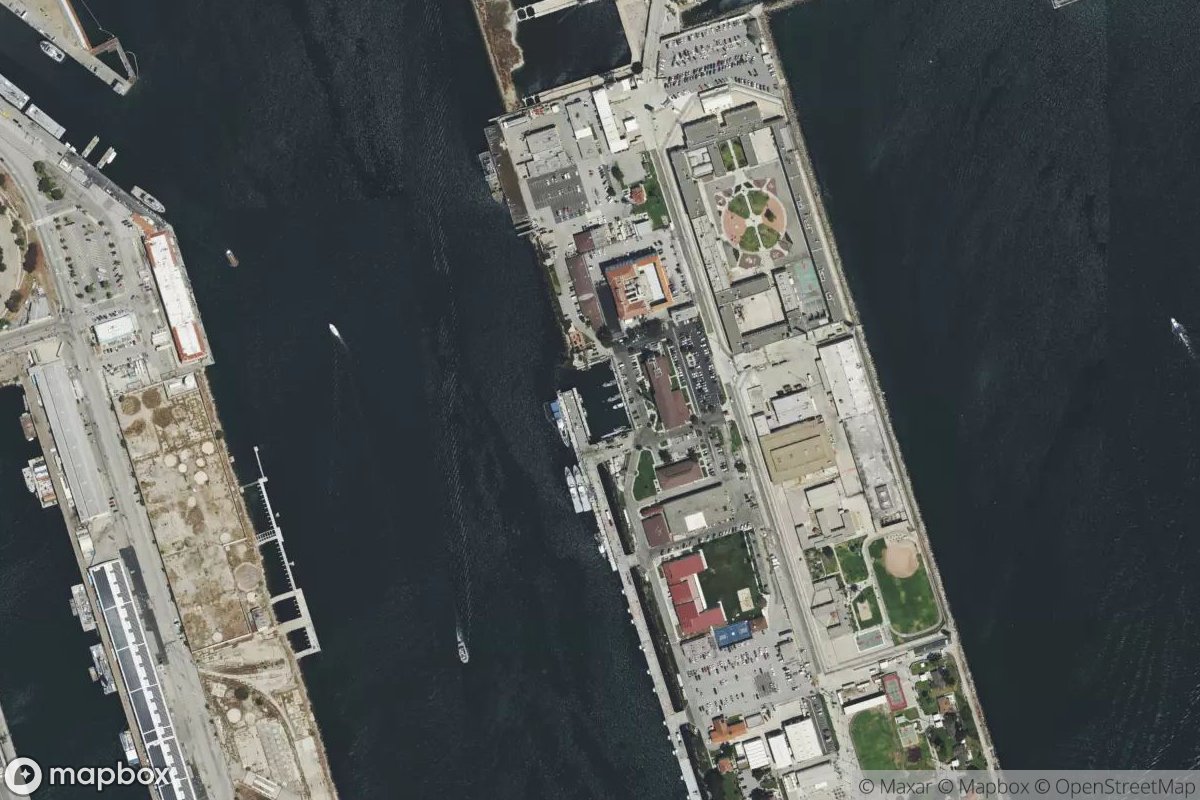 Satellite view of Small Boat Basin
