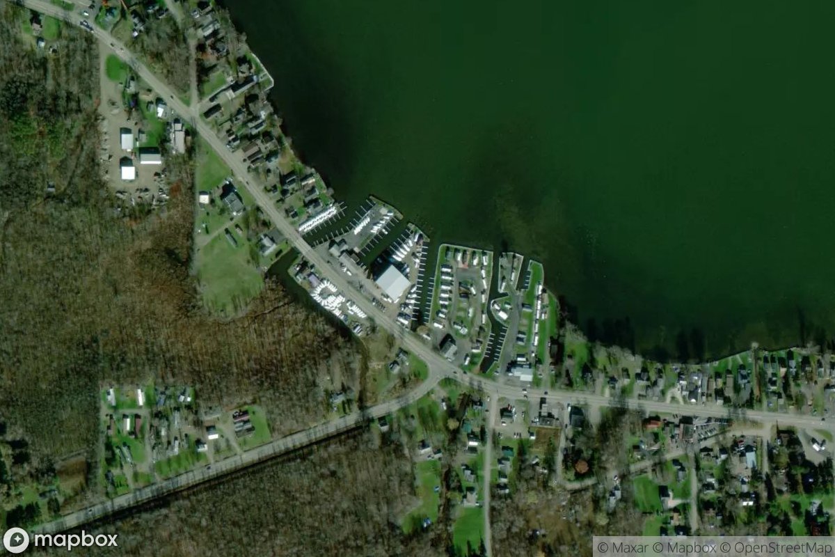 Satellite view of Smith Boys Marina