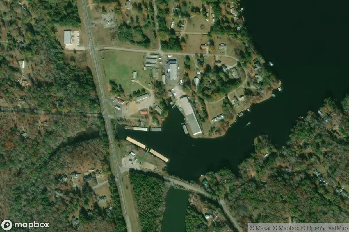 Satellite view of Smith's Marina