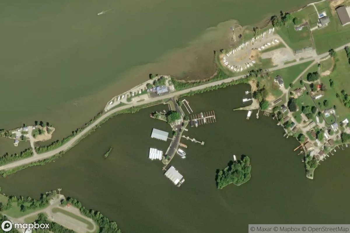 Satellite view of Smugglers Cove