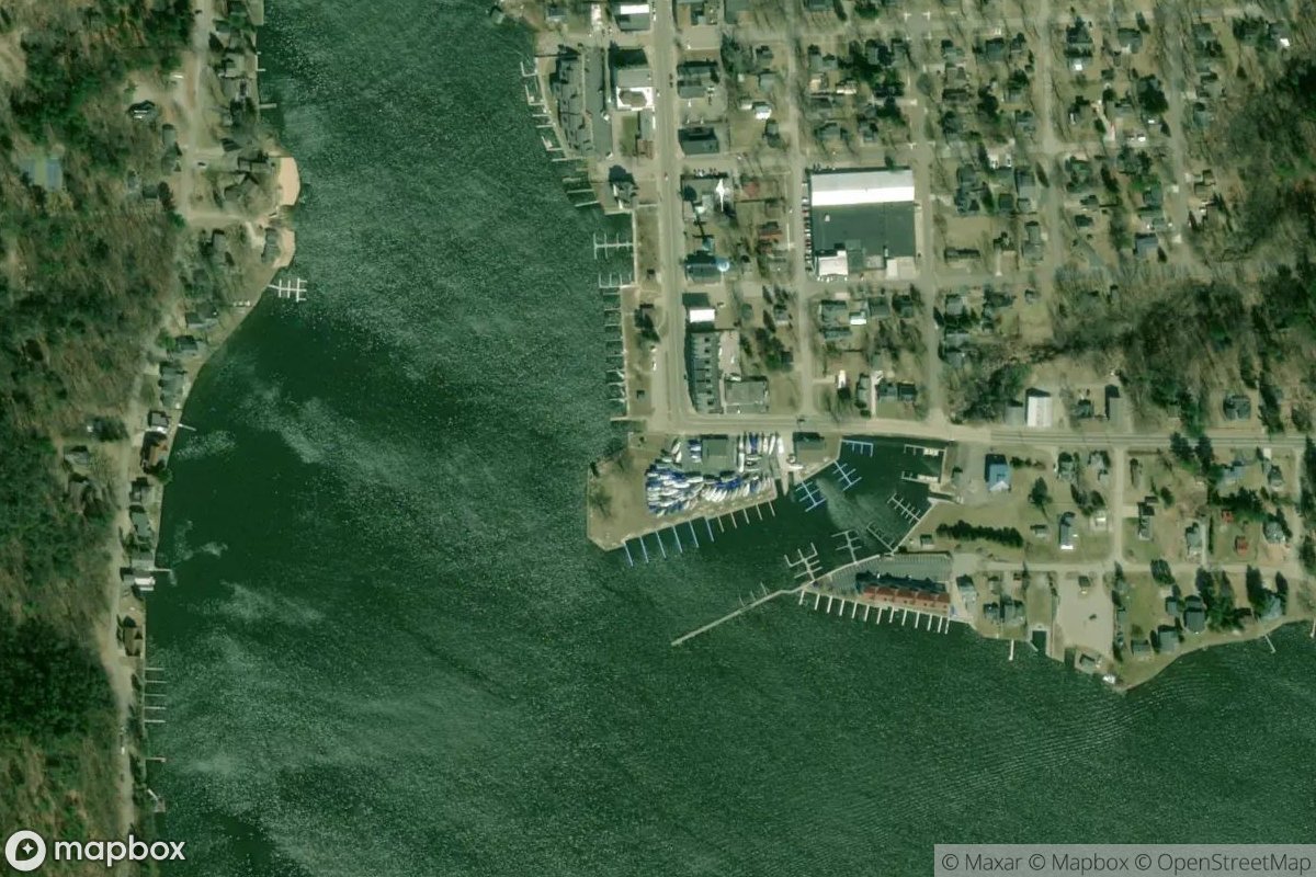 Satellite view of Snug Harbor Marina