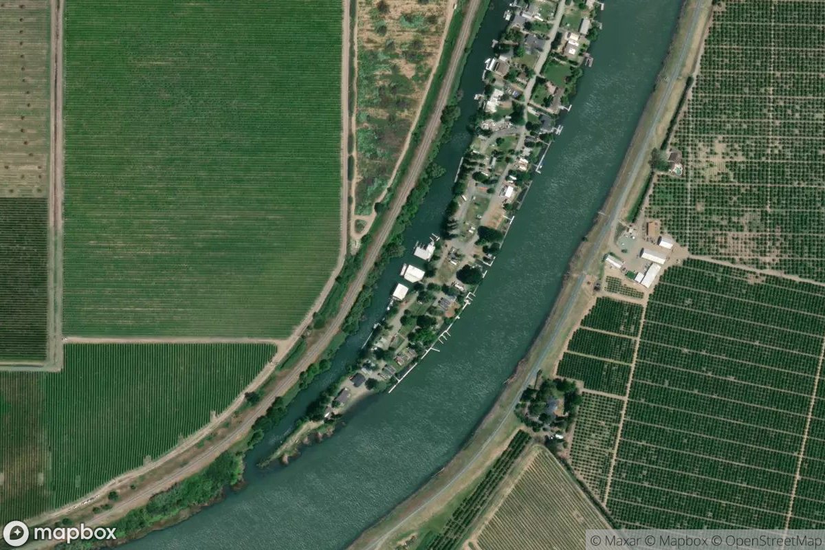 Satellite view of Snug Harbor Resorts