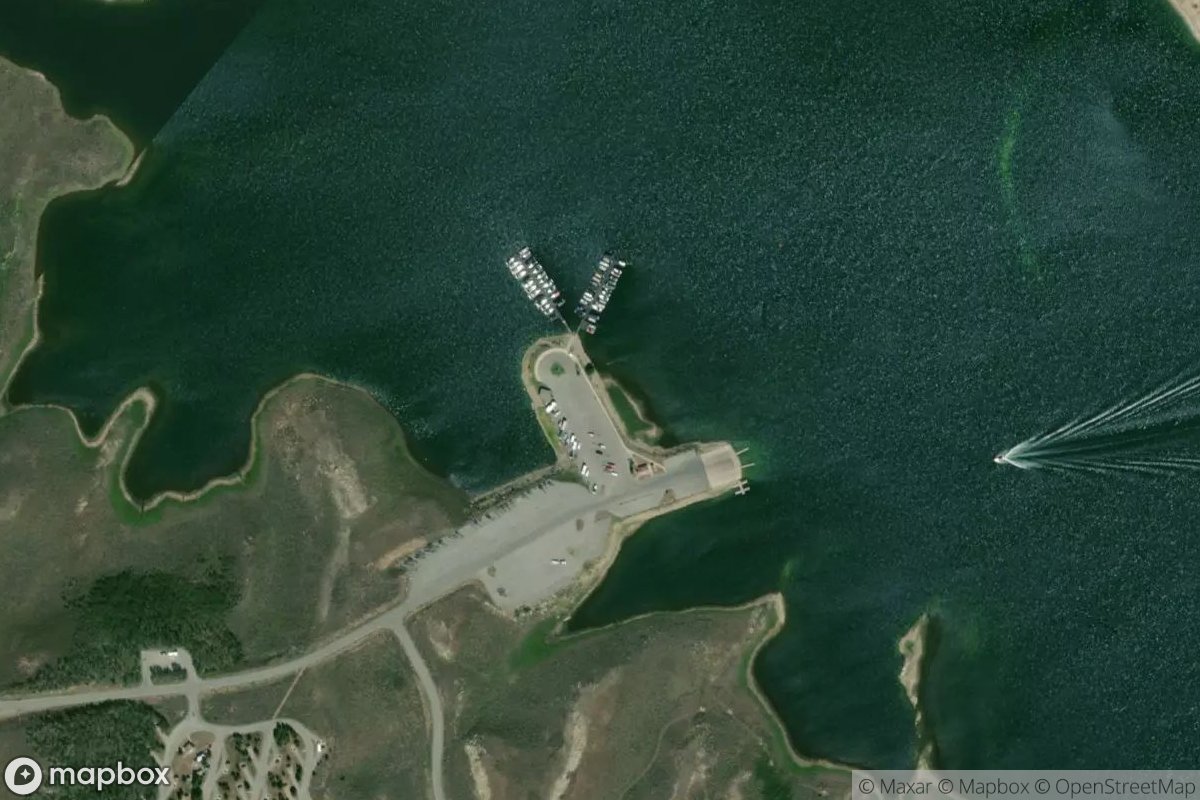 Satellite view of Soldier Creek Marian