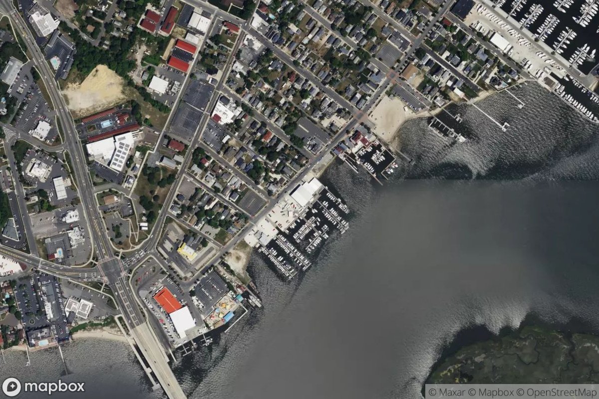 Satellite view of Somers Point Marina