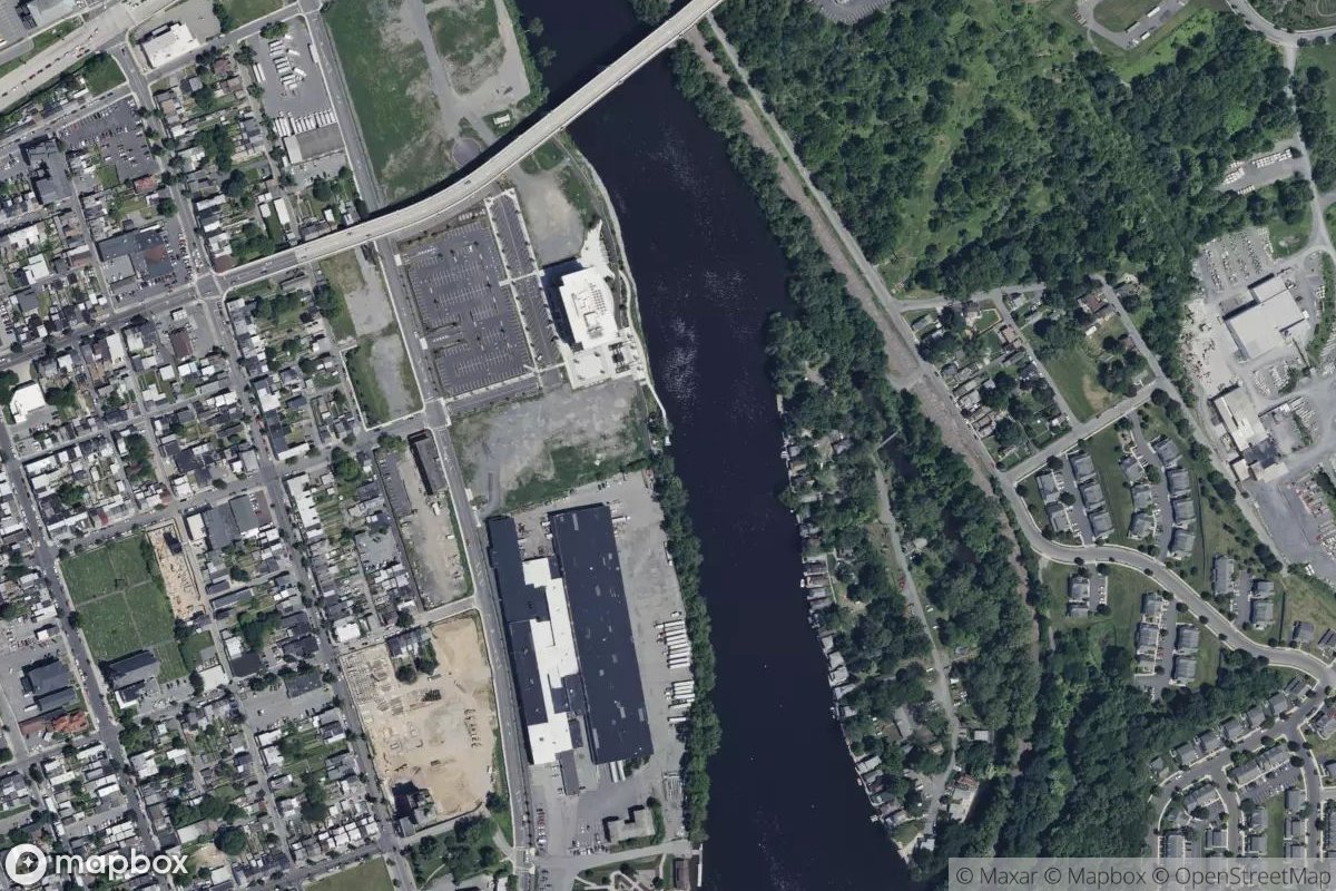 Satellite view of South Docks
