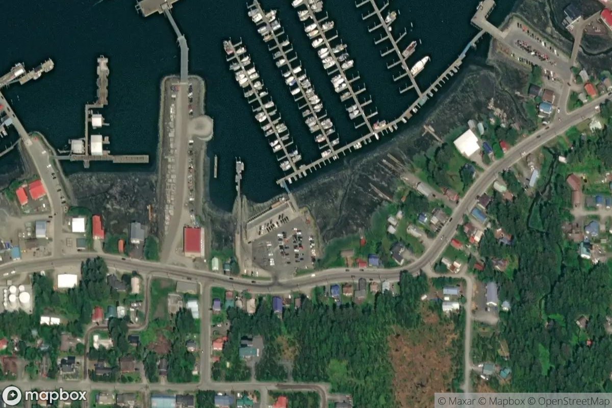Satellite view of South Harbor
