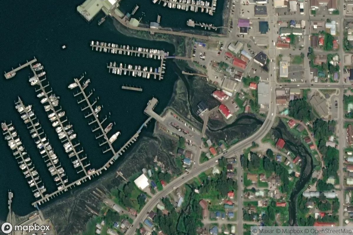 Satellite view of South Harbor