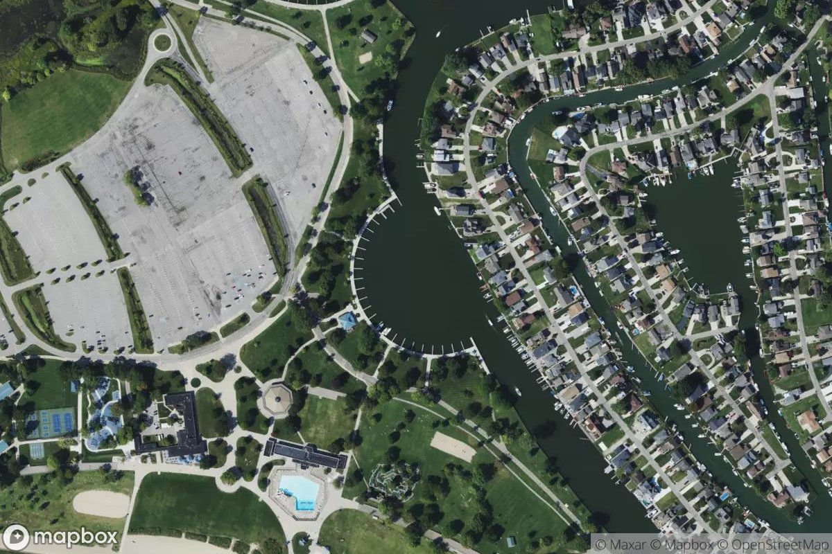 Satellite view of South Marina