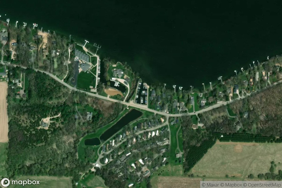 Satellite view of South Shore Terrace Marina