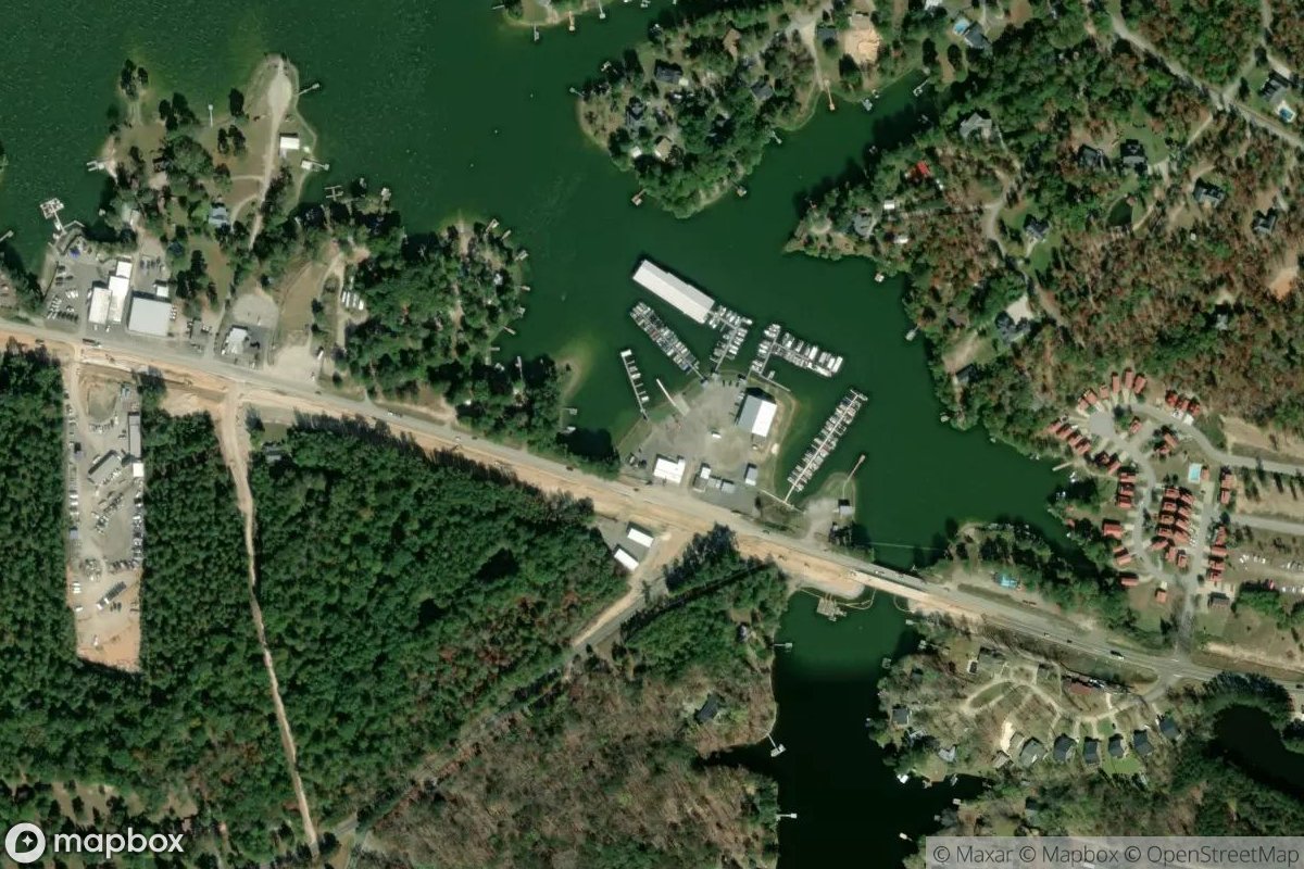 Satellite view of Southshore Marina