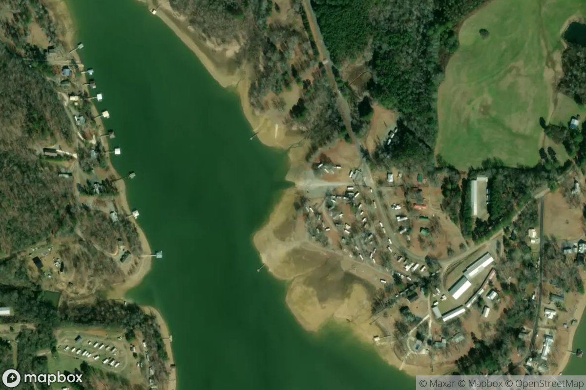 Satellite view of Speegle's Marina