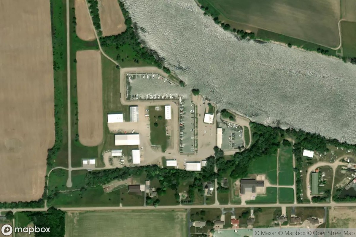 Satellite view of Spring Brook Marina