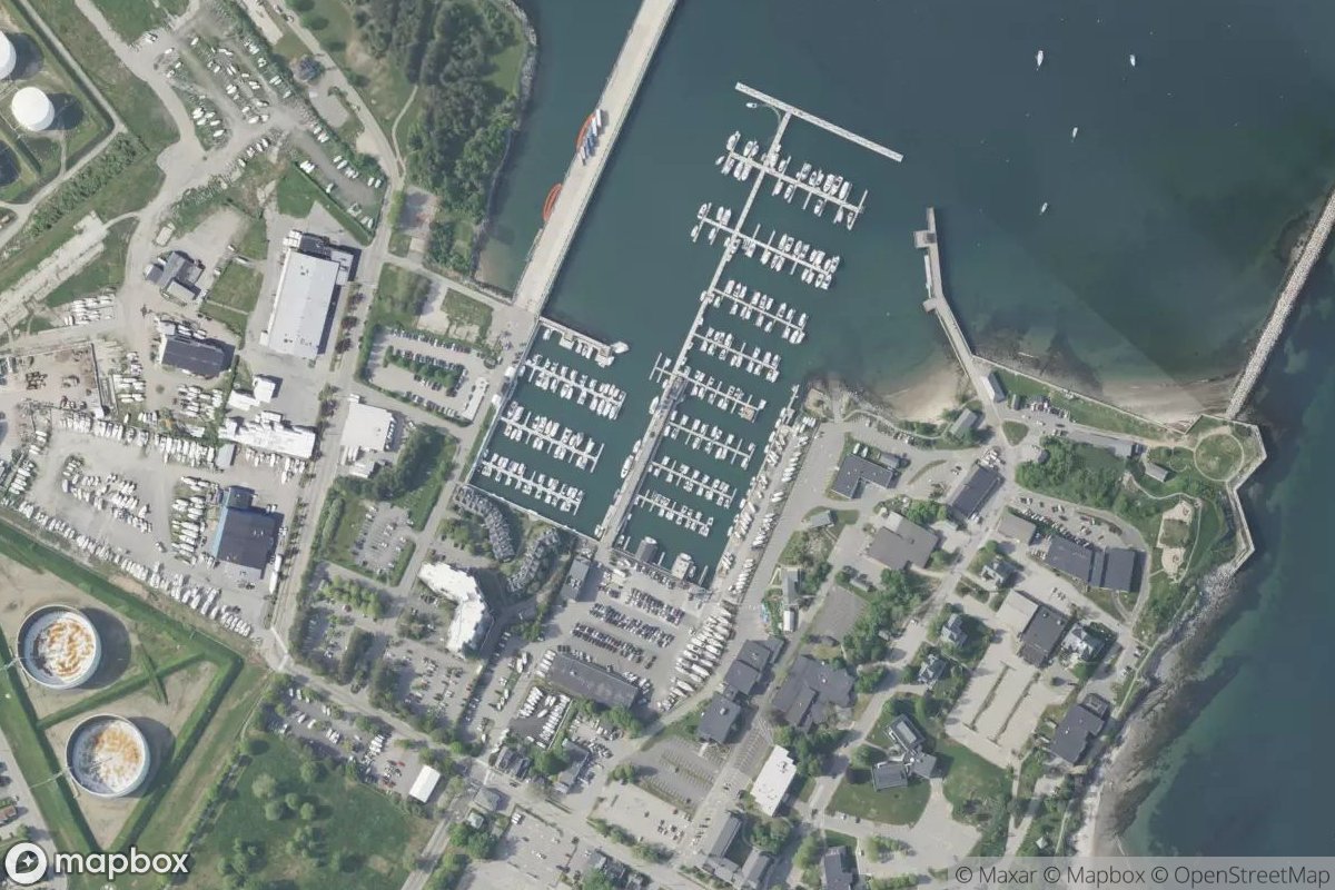 Satellite view of Spring Point Marina