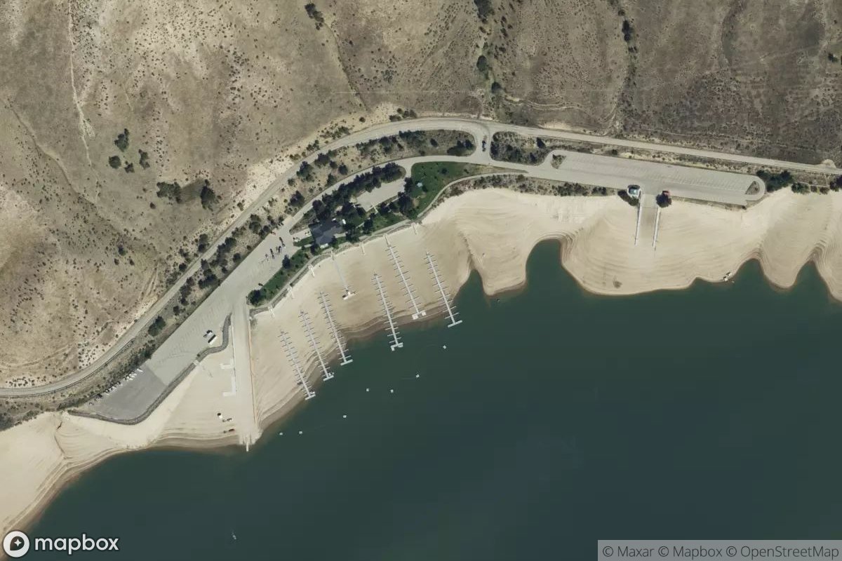 Satellite view of Spring Shores Marina