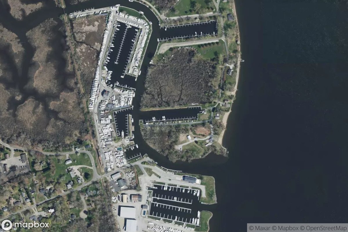 Satellite view of Springfield Yacht Club