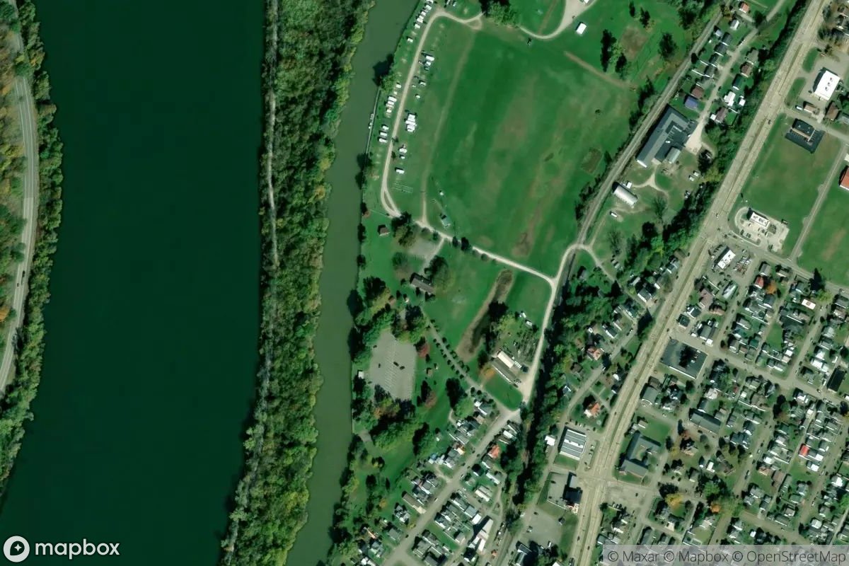 Satellite view of St Marys Marina