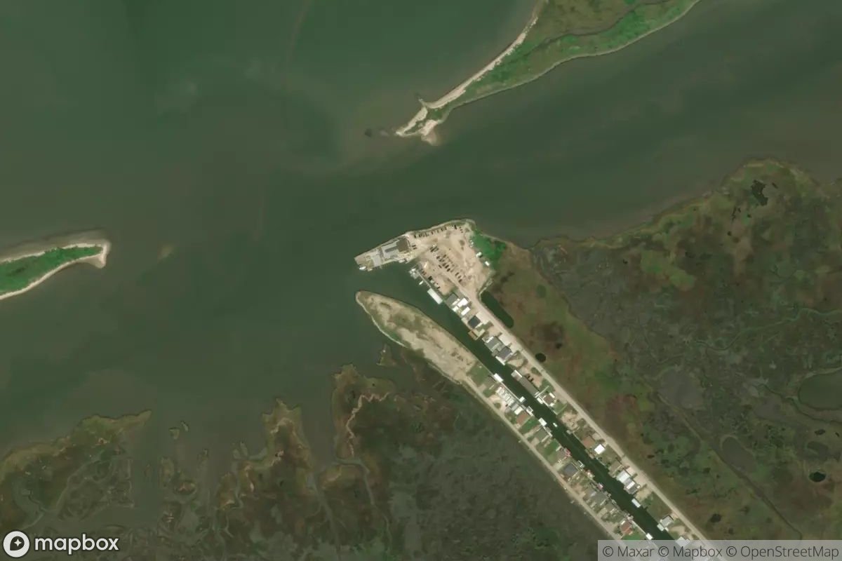 Satellite view of Stingaree Marina