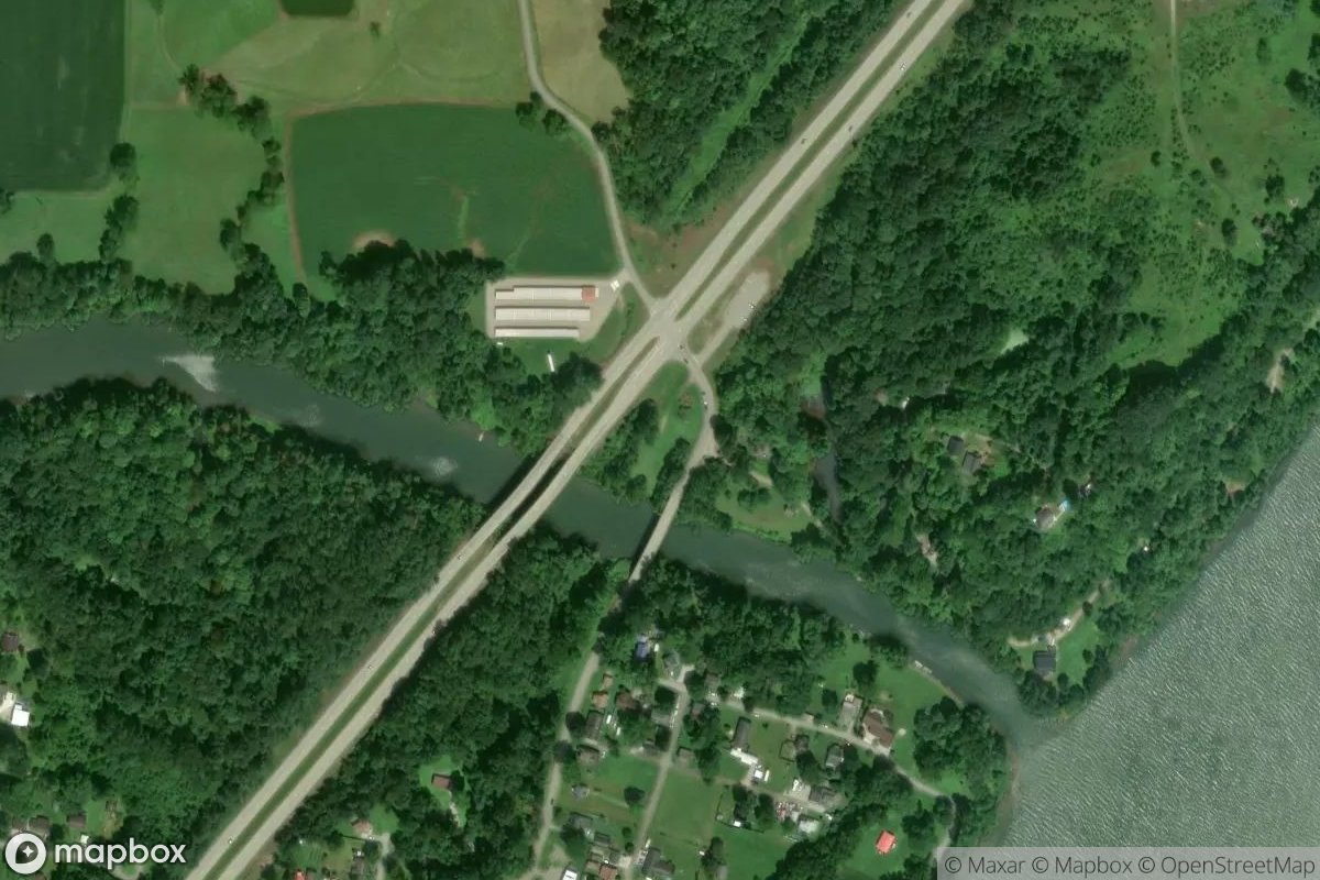 Satellite view of stream access