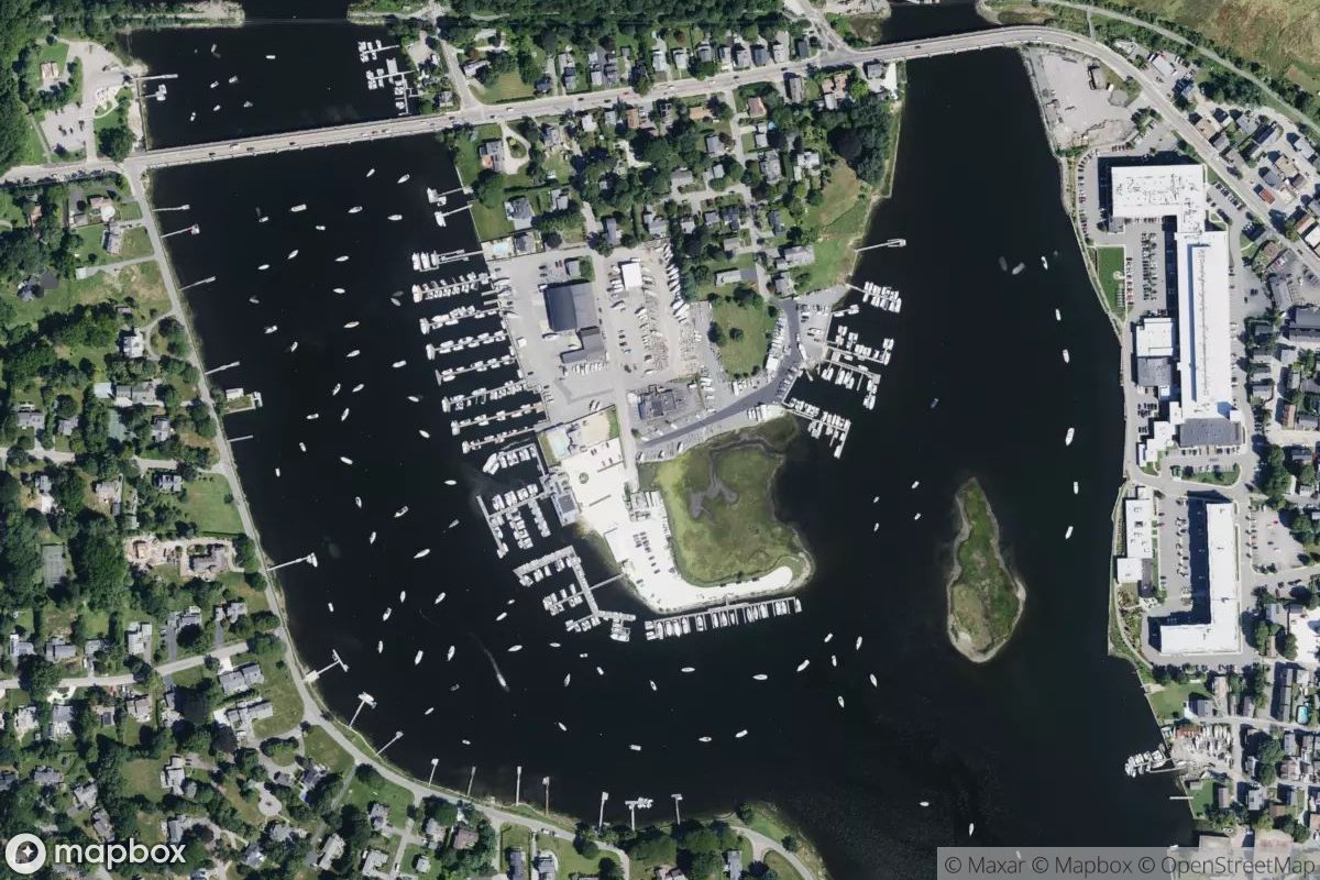 Satellite view of Striper Marina