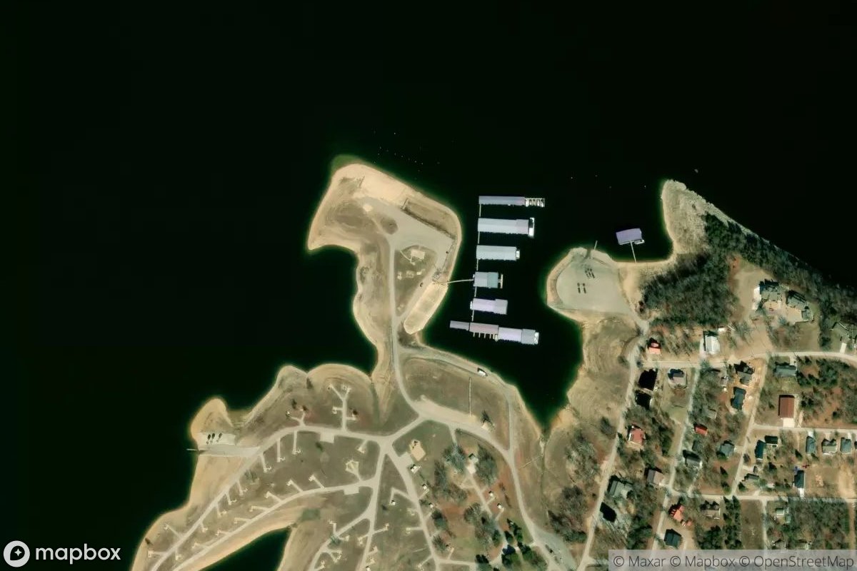 Satellite view of Sugarloaf Harbor Marina