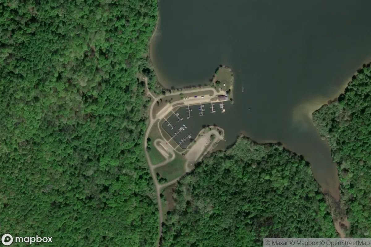 Satellite view of Sugartree Fork Marina