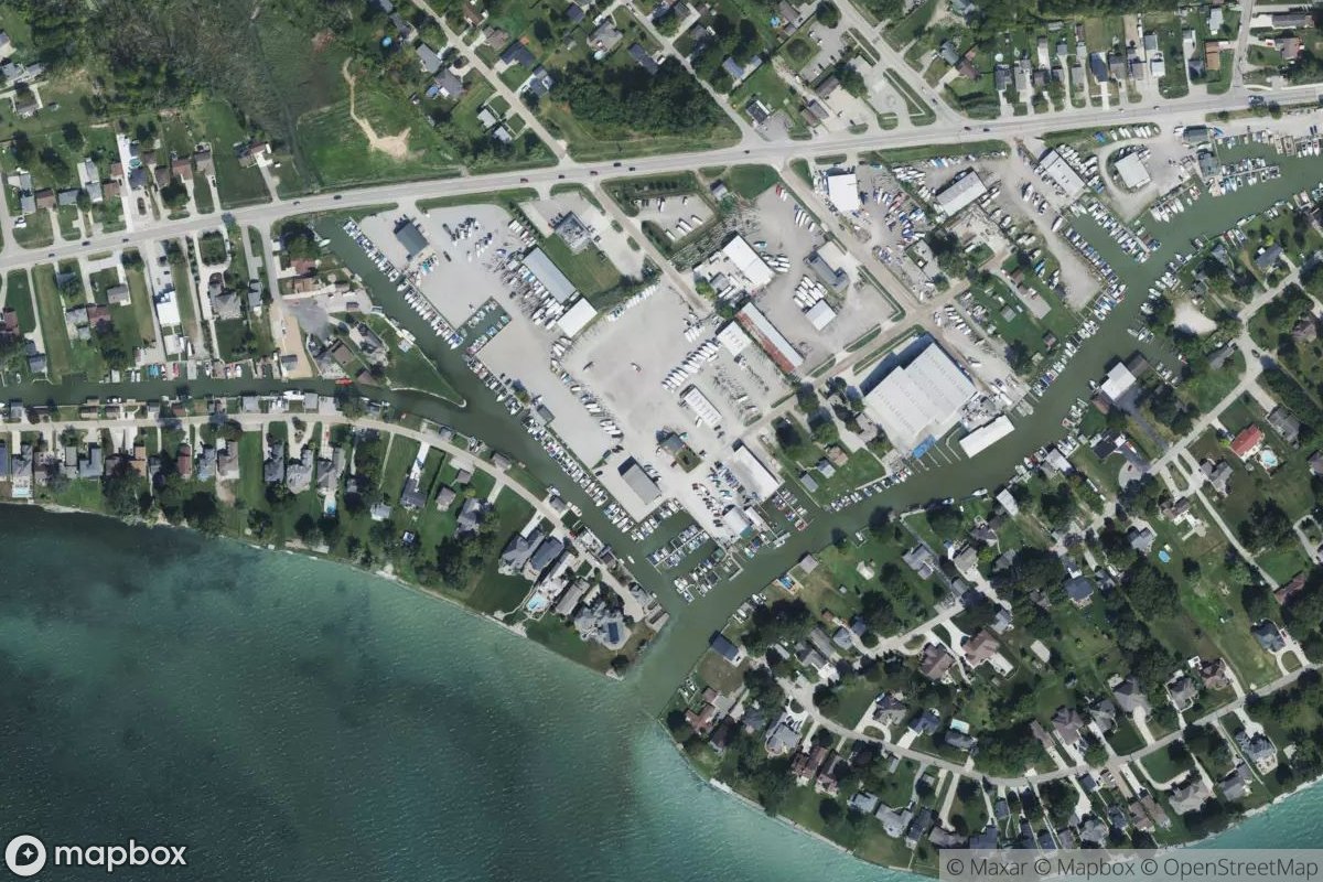 Satellite view of Sun-Up Marina