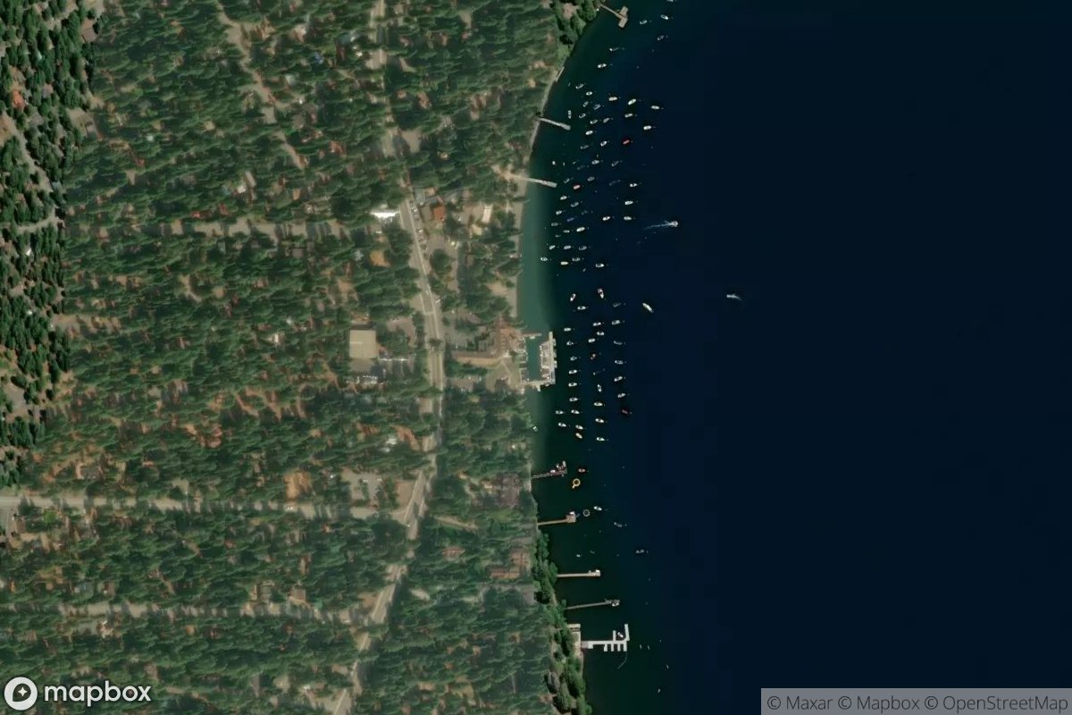 Satellite view of Sunnyside Marina