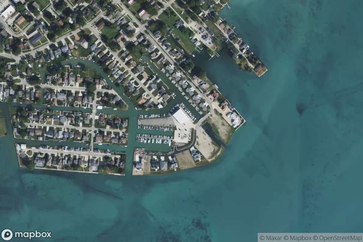Satellite view of Sunsation Harbor