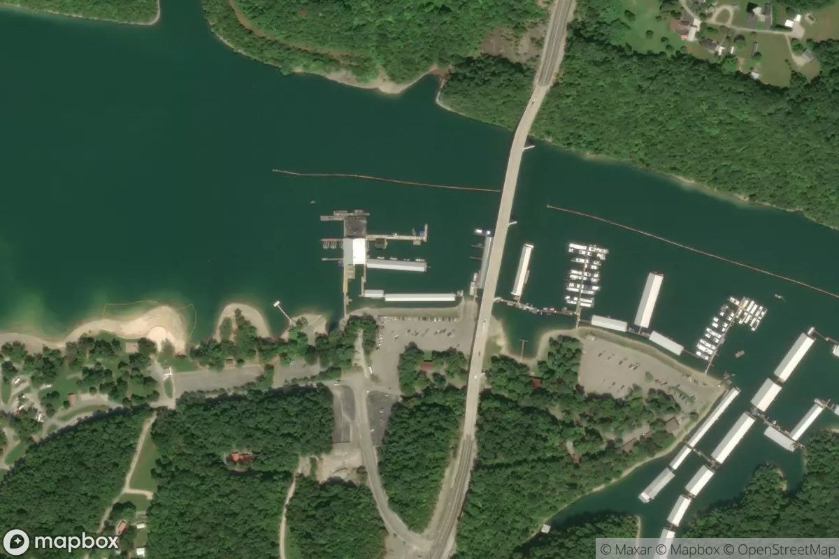 Satellite view of Sunset Marina