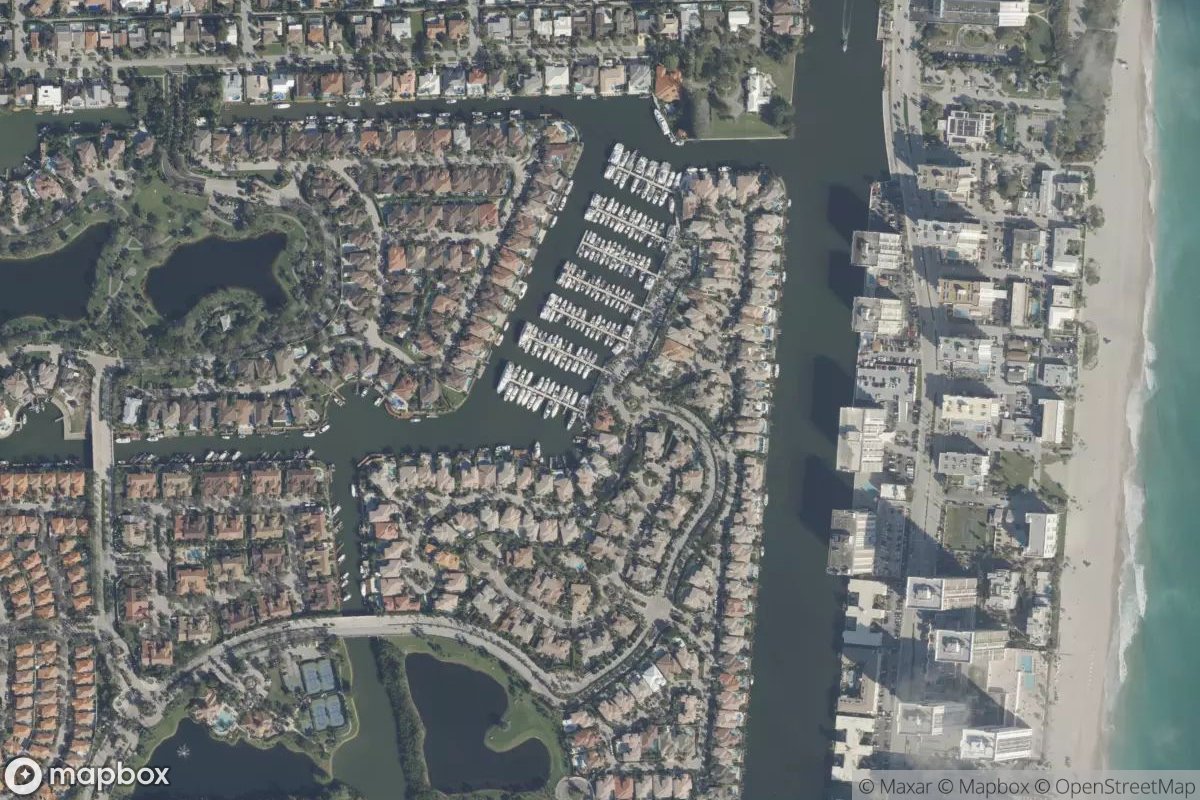 Satellite view of Suntex Marina at Hollywood