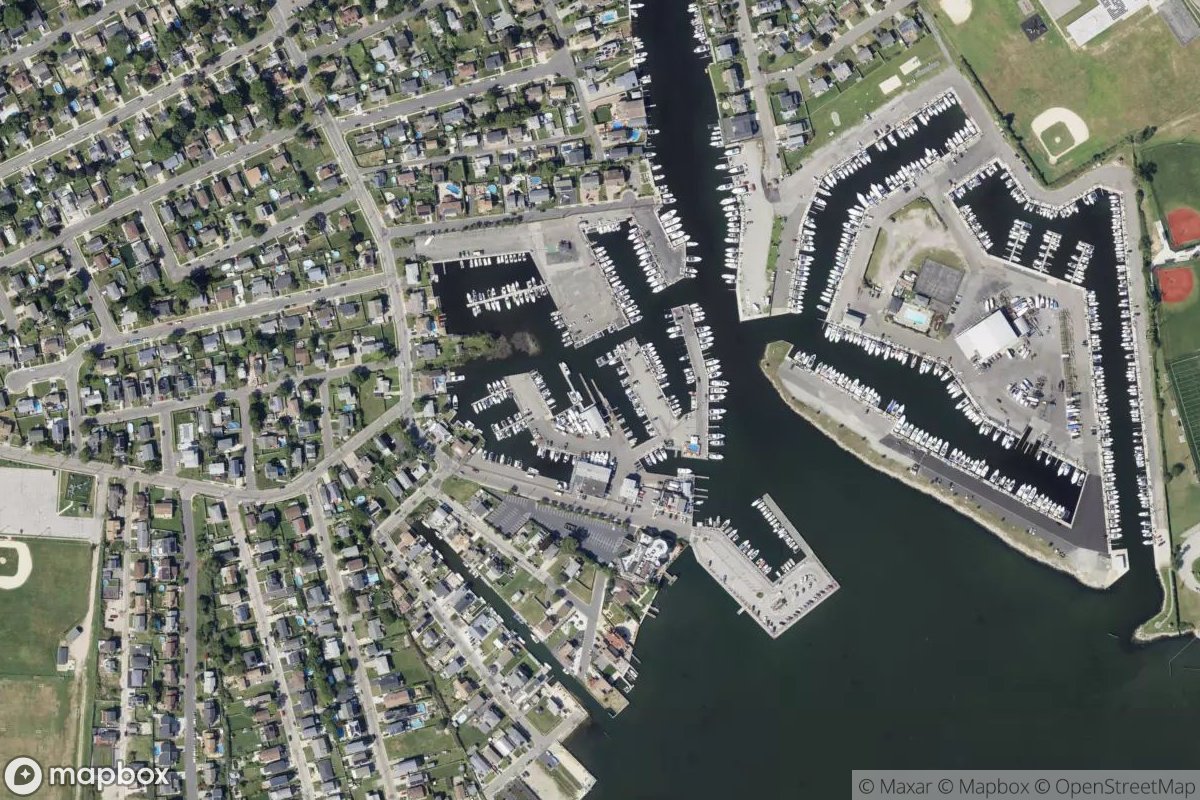 Satellite view of Surfside 3 Marina