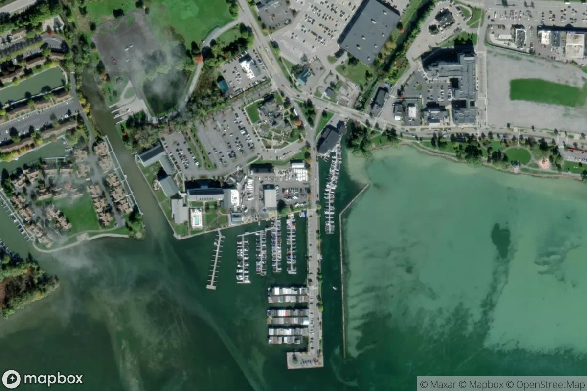 Satellite view of Sutter's