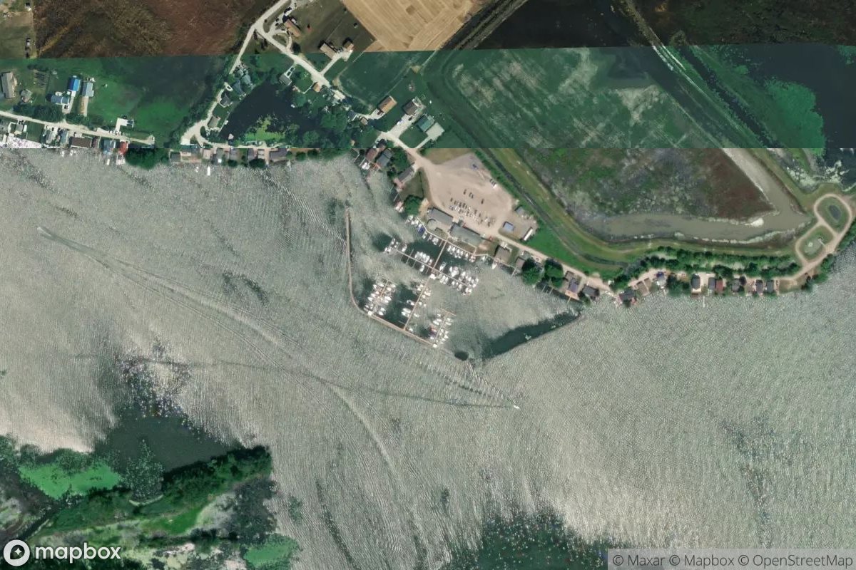 Satellite view of Swan Boat Club