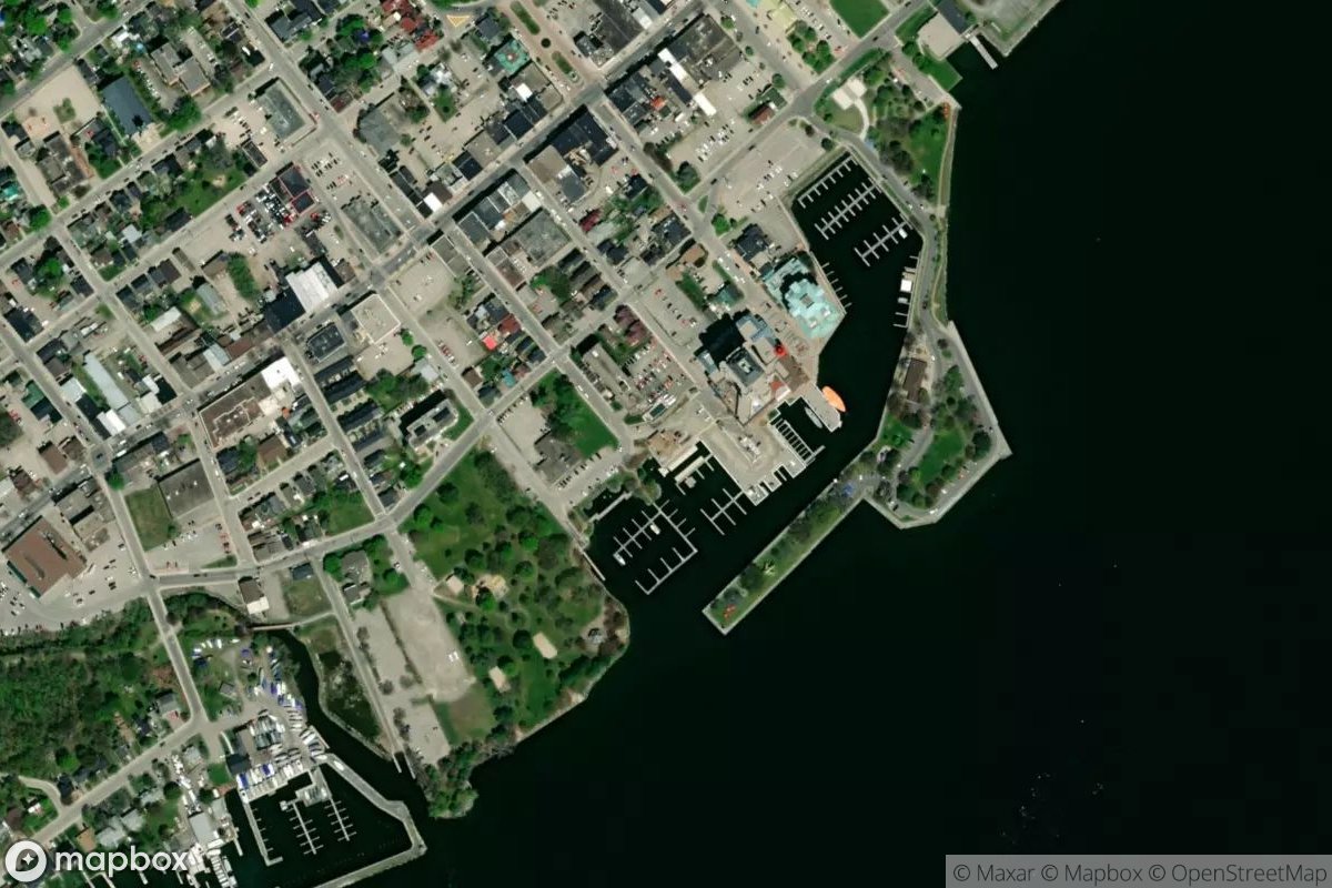 Satellite view of Tall Ships Landing Marina
