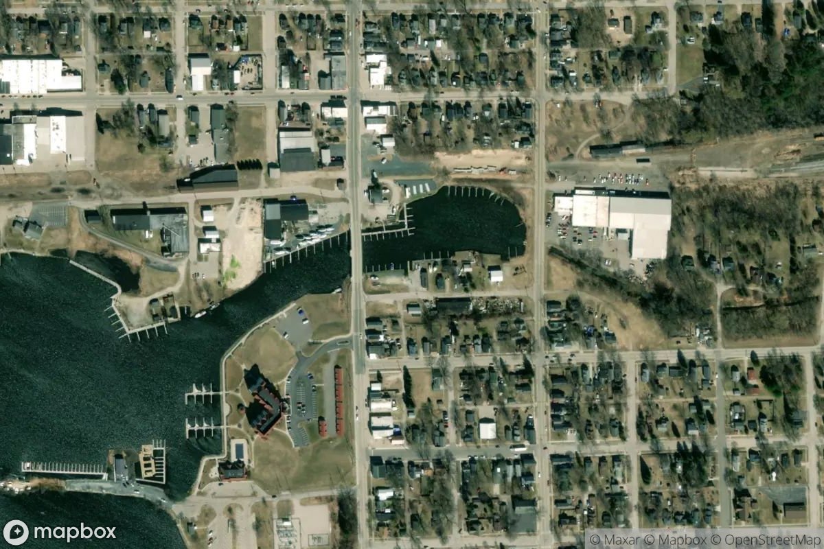 Satellite view of Tamarac Sport Fishing Dock