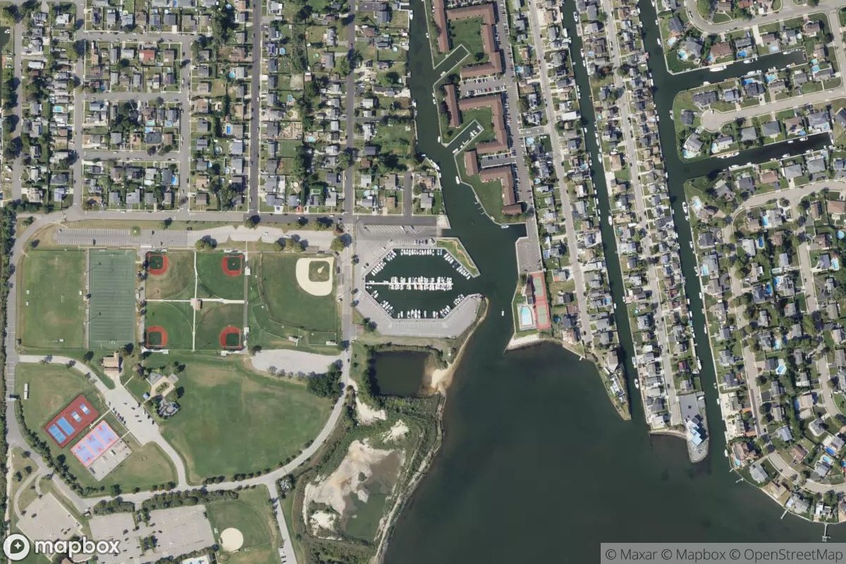 Satellite view of Tanner Park Marina