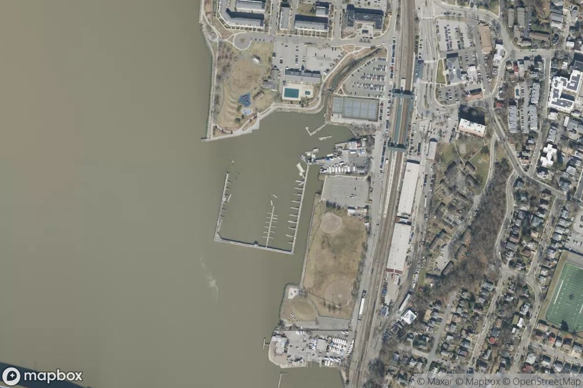 Satellite view of Tarrytown Marina