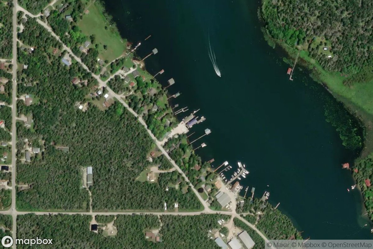 Satellite view of Tassier Boat Works