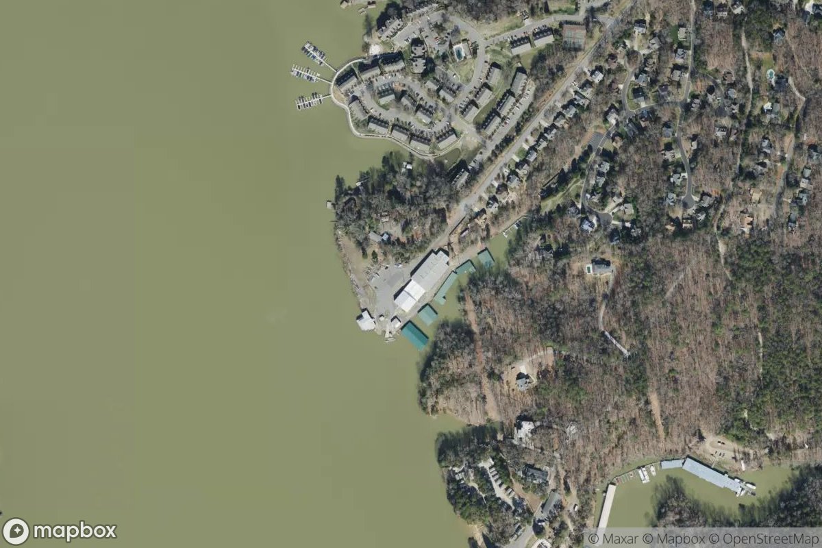 Satellite view of Terry's Marina