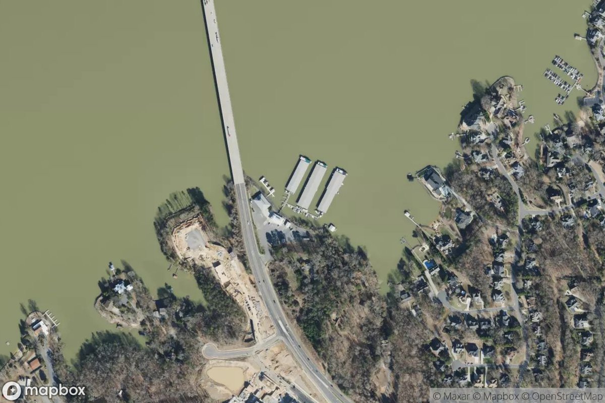 Satellite view of The Carolina Boat Club