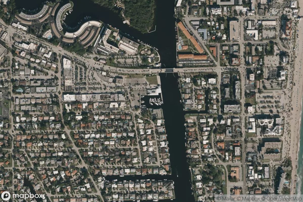 Satellite view of The Cove Yacht Basin