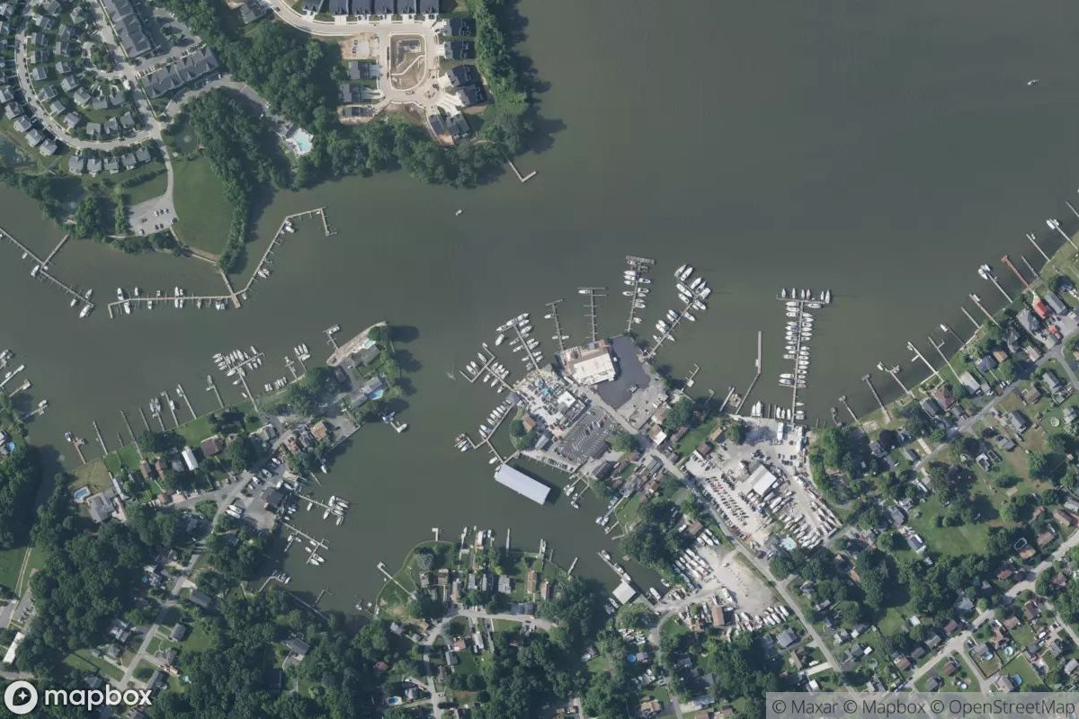 Satellite view of The Crazy Tuna Bar & Grille