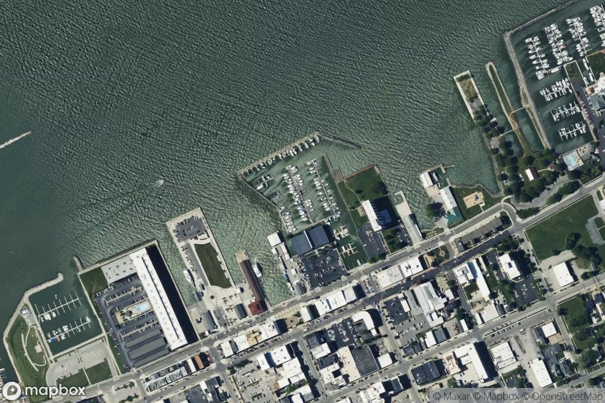 Satellite view of The Dock of the Bay Marina