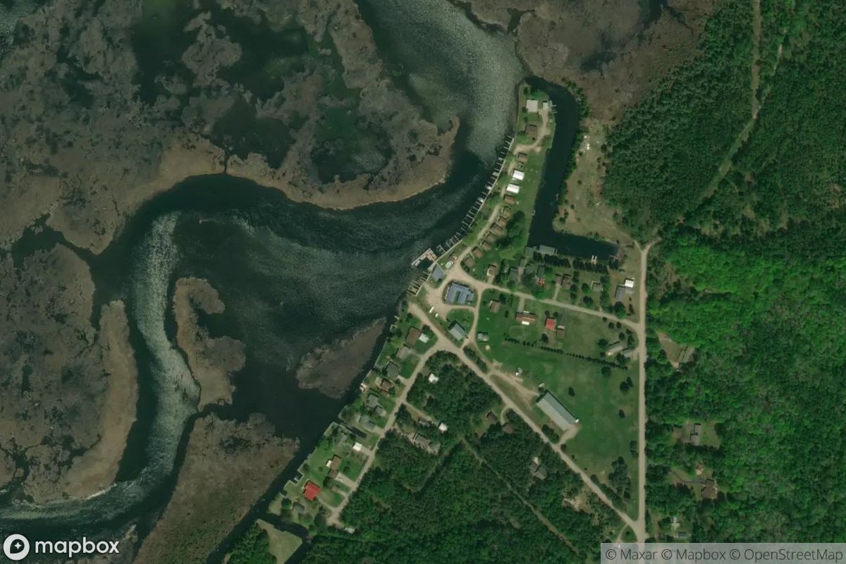 Satellite view of The Landings on Indian River