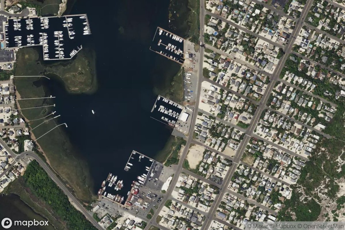 Satellite view of The Marina at Barnegat Light
