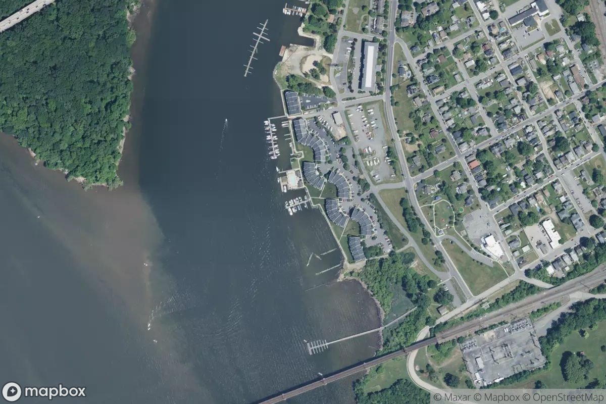 Satellite view of The Marina at Owens Landing