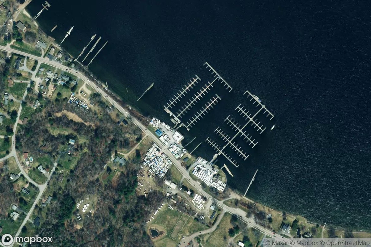 Satellite view of The Moorings