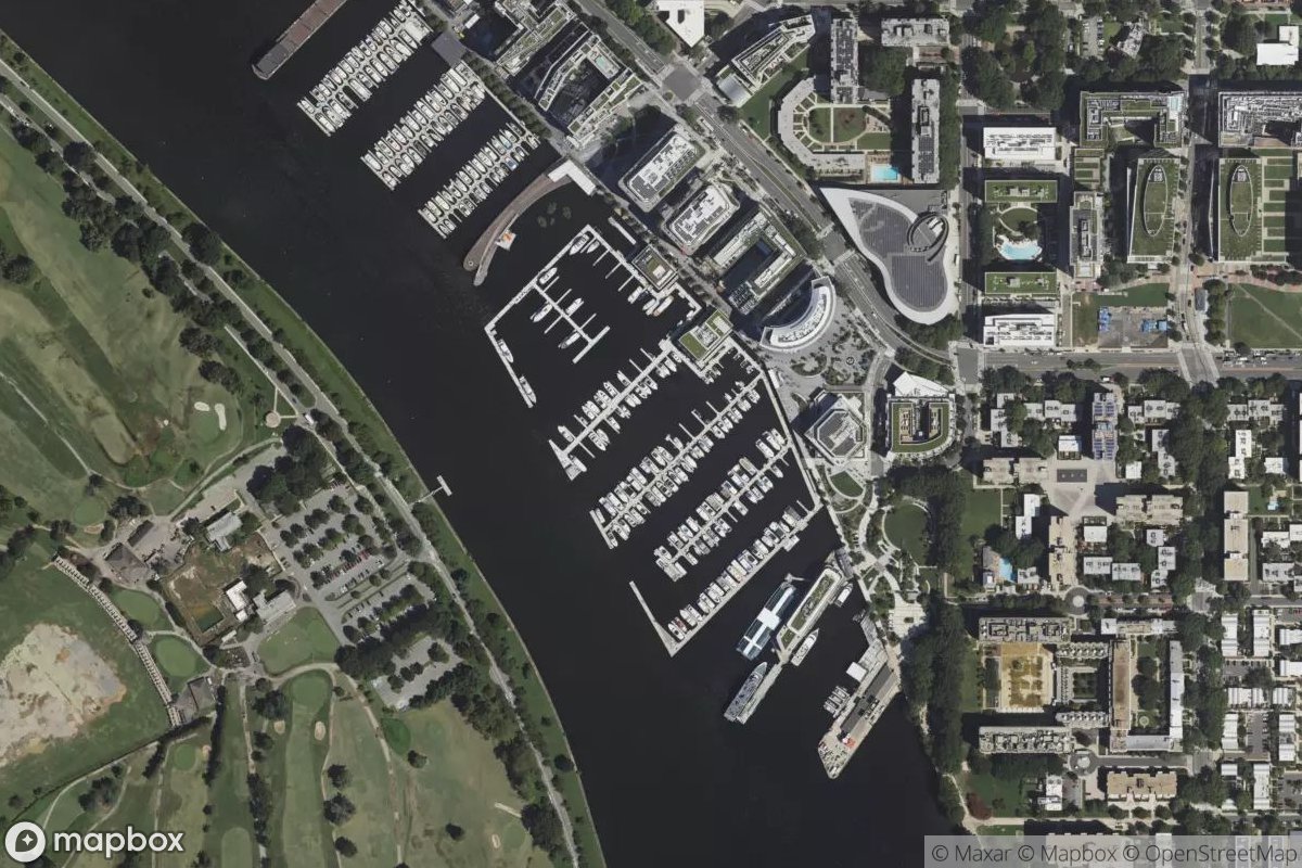 Satellite view of The Wharf Marina